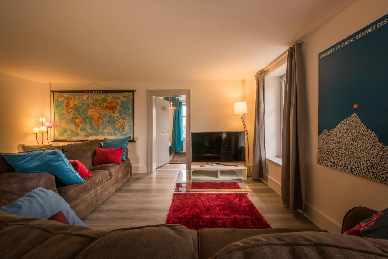 Dependance Penthouse Apartamento Interlaken Exterior foto