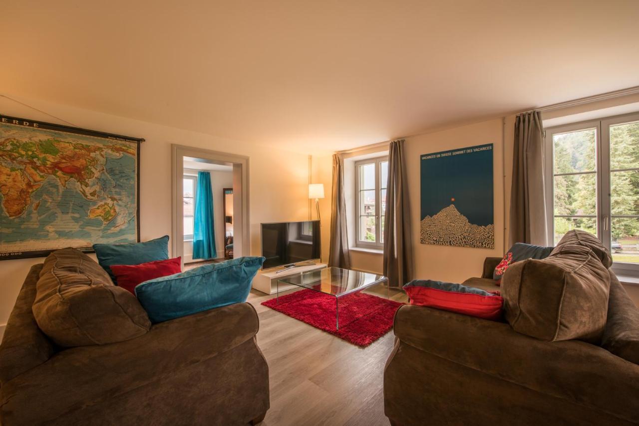 Dependance Penthouse Apartamento Interlaken Exterior foto